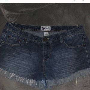 ***two pairs*** Both new without tags jean shorts